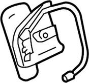 Volkswagen Steering Wheel Transmission Shift Control Switch - Genuine VW 3C8951527YCR