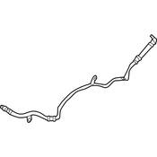 VW Power Steering Return Hose - Genuine VW 3D0422891BA