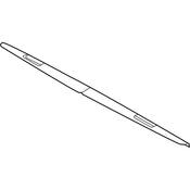Volkswagen Roof Opening Trim - Genuine VW 5C3871303C82V