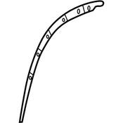 VW Wheel Arch Molding - Genuine VW 5C5821704C