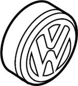VW Wheel Cap - Genuine VW 5G0601149ABJW