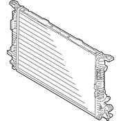 Audi VW Radiator - Genuine VW Audi 8K0121251AG
