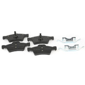 Mercedes-Benz Disc Brake Pad Set - Bosch QuietCast BP986
