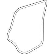Volkswagen Door Seal - Genuine VW 3CM8397025AP
