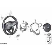BMW Steering Wheel Trim - Genuine BMW 32306883780