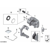 BMW Brake Caliper - Genuine BMW 34216776789