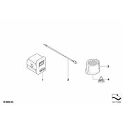 BMW Uncoded Clock-On Bord Computer - Genuine BMW 62138377996
