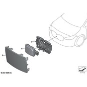 BMW Radar Sensor Cover (Dark Metal) - BMW 66315A076F2