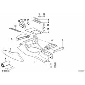 BMW 4-Speed Gear Indicator Cover - Genuine BMW 51161948047