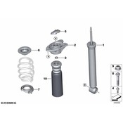 BMW Shock Absorber - Genuine BMW 33526882851