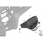 Mini Radio Control Unit - Genuine Mini 65129380231