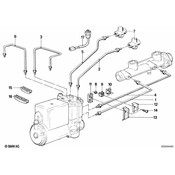 BMW Pipe (M10-M101870mm) - Genuine BMW 34326755641