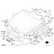 BMW Earth Pin (M8X20-M6X11) - Genuine BMW 07147202371