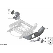 MINI Seat Back Recliner - Genuine MINI 52102756959