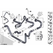 MINI Coolant Hose - Genuine MINI 17129811352