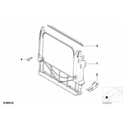 BMW Sealing Module Carrier - Genuine BMW 17101439129