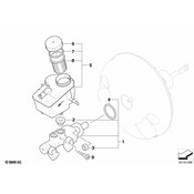 BMW Brake Master Cylinder - Genuine BMW 34317838638