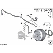 BMW Power Brake Booster - Genuine BMW 34336851098