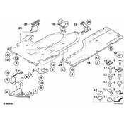 BMW Seal For Air Guidance - Genuine BMW 51758040148