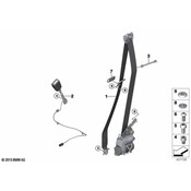 BMW Seat Belt Receptacle - Genuine BMW 72117435894