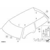 Mini Engine Decal - Genuine Mini 71217158458