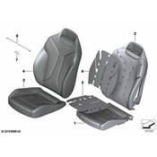 BMW Seat Cushion Pad - Genuine BMW 52107444774