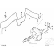 Mini Cooper Power Brake Booster - Genuine Mini 34336779679