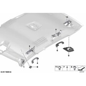 BMW Interior Grab Bar - Genuine BMW 51167378785