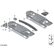 BMW Speaker Cover - Genuine BMW 51466998477