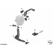 BMW Instrument Panel Air Duct - Genuine BMW 64227435731