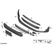 Mini Grille - Genuine Mini 51117377475