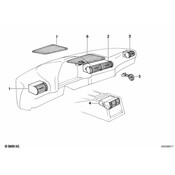 BMW Potentiometre - Genuine BMW 64221379875