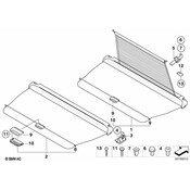 BMW Support Left - Genuine BMW 51477145941