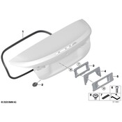 BMW Deck Lid Seal - Genuine BMW 51769478549