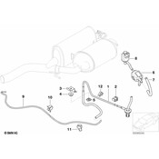 BMW Vacuum Pipe - Genuine BMW 18107511030