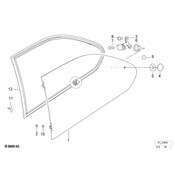 BMW Edge Protection Right - Genuine BMW 51728146766