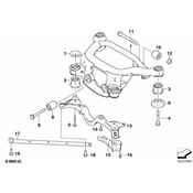 BMW Rear Axle Carrier - Genuine BMW 33303452188
