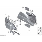 BMW Cover Left - Genuine BMW 51477258365