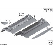 BMW Parcel Shelf Rear (Venetobeige) - Genuine BMW 51469197286