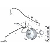 BMW Power Brake Booster - Genuine BMW 34336871464