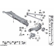 MINI Suspension Trailing Arm Bolt - Genuine MINI 33309806693