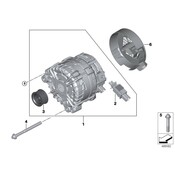 BMW Alternator Pulley - Genuine BMW 12318629984