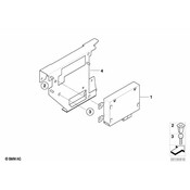 BMW Bracket Headset Module - Genuine BMW 84136907376