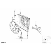 BMW Suction Frame - Genuine BMW 64548363741
