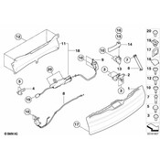 BMW Isa Screw (M4X135) - Genuine BMW 51247175708