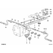 BMW Pipe (M12-M121214mm) - Genuine BMW 34326755541