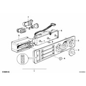 BMW Control Unit F Heater Control - Genuine BMW 64111389624