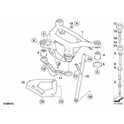 BMW Left Pull Rod - Genuine BMW 51617213525