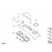 Mini Console Mat - Genuine Mini 51167131183