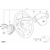 BMW Speed Control Switch - Genuine BMW 61312695126